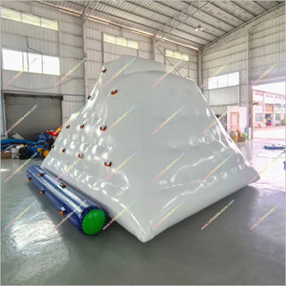Commercial Inflatable Water Iceberg Blow Up Water Toy Iceberg Climbing Inflatable Floating Sea Mountain