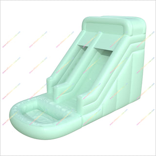 Cheap Waterslide Portable Pastel Playground Equipment Inflatable Water Slide Into Pool Rentals