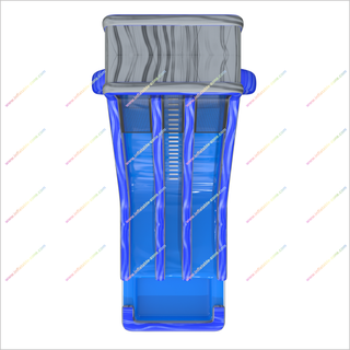 Large Party Games Inflatable Tall Water Slide Double Lane Inflatable Water Slide Pool For Adults