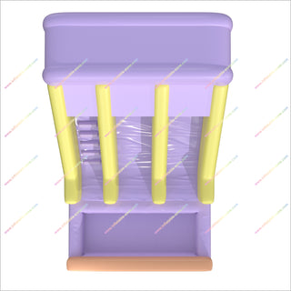 Pastel Party Ultimate Dual Water Slide Inflatable Big Swimming Pool Inflatable Water Slides For Yard