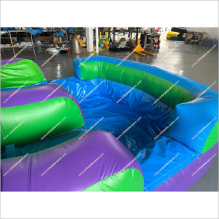 Purple Crush Inflatable Water Slides Into Pool Buy Soft Play Equipment Waterslide Pool Near Me