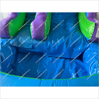 Purple Crush Inflatable Water Slides Into Pool Buy Soft Play Equipment Waterslide Pool Near Me