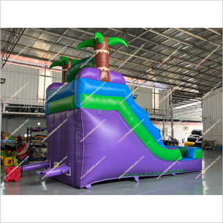 Purple Crush Inflatable Water Slides Into Pool Buy Soft Play Equipment Waterslide Pool Near Me