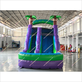 Purple Crush Inflatable Water Slides Into Pool Buy Soft Play Equipment Waterslide Pool Near Me