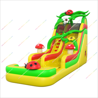 Best Deals On Inflatable Water Slides Ladybugs Mushrooms And Flowers Backyard Water Slides For Pools