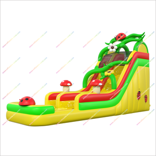 Best Deals On Inflatable Water Slides Ladybugs Mushrooms And Flowers Backyard Water Slides For Pools