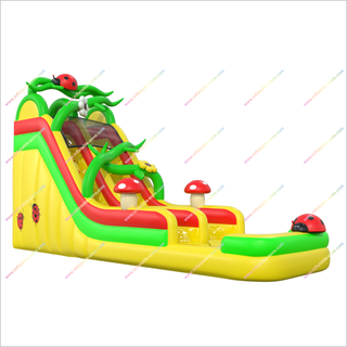 Best Deals On Inflatable Water Slides Ladybugs Mushrooms And Flowers Backyard Water Slides For Pools