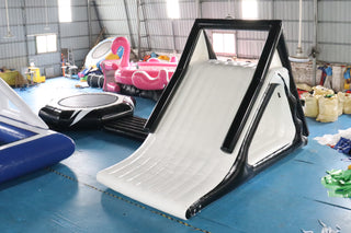 Commercial Giant Inflatable Water Toys Inflatable Floating Water Climbing Slide Combo Inflatable Water Trampoline