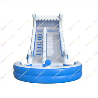 Fun Family Games Water Slide Inflatable Rental Near Me Dolphin Pool Inflatable Waterslide For Adults