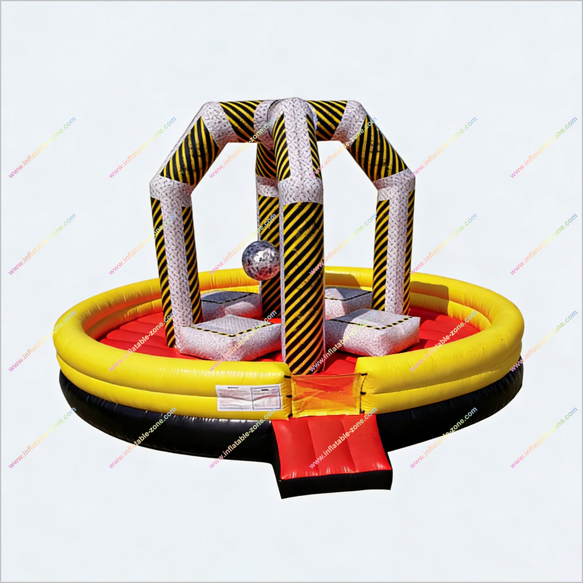 Inflatable Wrecking Ball Demolition Inflatable Knockout Games Interact