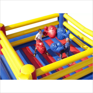 Indoor Playground Inflatable Sports Games Bouncy Inflatable Wrestling Ring Jumper For Kids