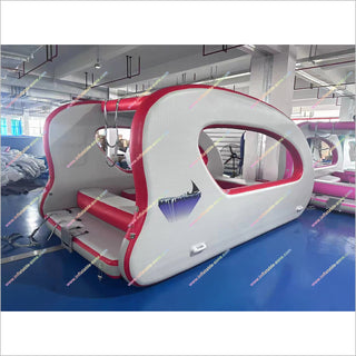 Inflatable Yacht Boat Solar Powered Motor Boat Best Inflatable Catamaran Luxury Houseboats For Sale