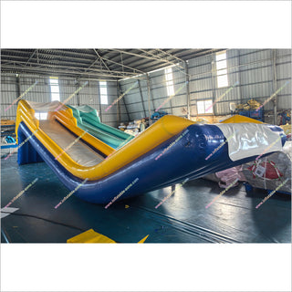 Inflatable Yacht Slide Blow Up Dock Slide Yacht Inflatable Toys Boat Water Slides For Sale