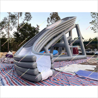 Premium Quality Inflatable Yacht Slides Super Yacht Water Toys Inflatable Boat Dock Water Slides For Yachts