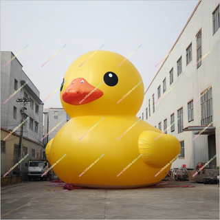 Inflatable Yellow Duck Blow Up Duck Mobile Outdoor Advertising Big Inflatable Duck For Promotion