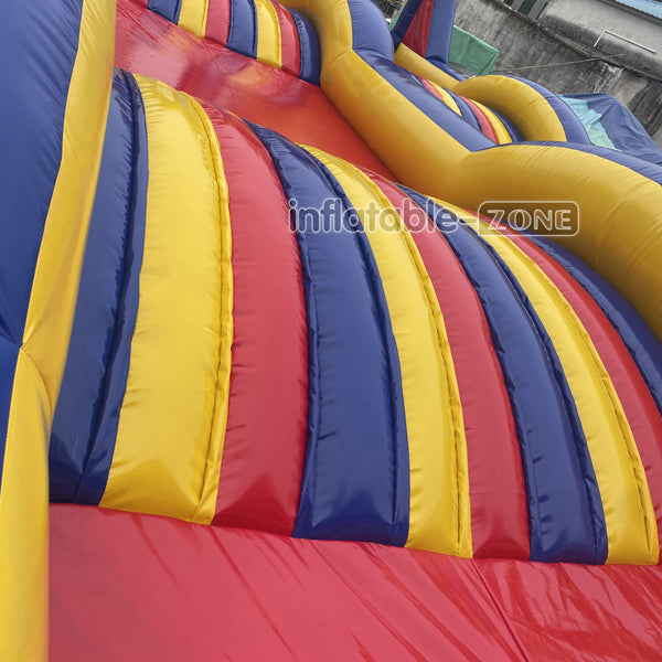 Fun Inflatable Zorb Ball Race Track Rolling Hill Great Commercial Inflatable Ramp For Zorbing Game
