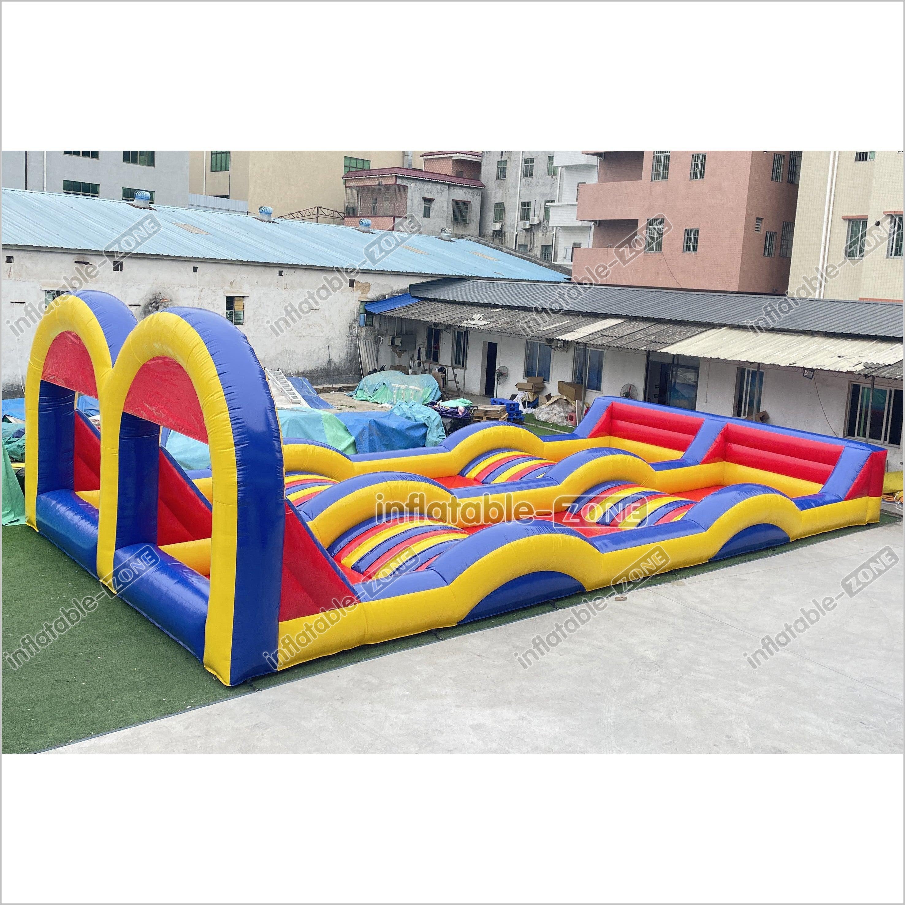 Fun Inflatable Zorb Ball Race Track Rolling Hill Great Commercial Infl ...