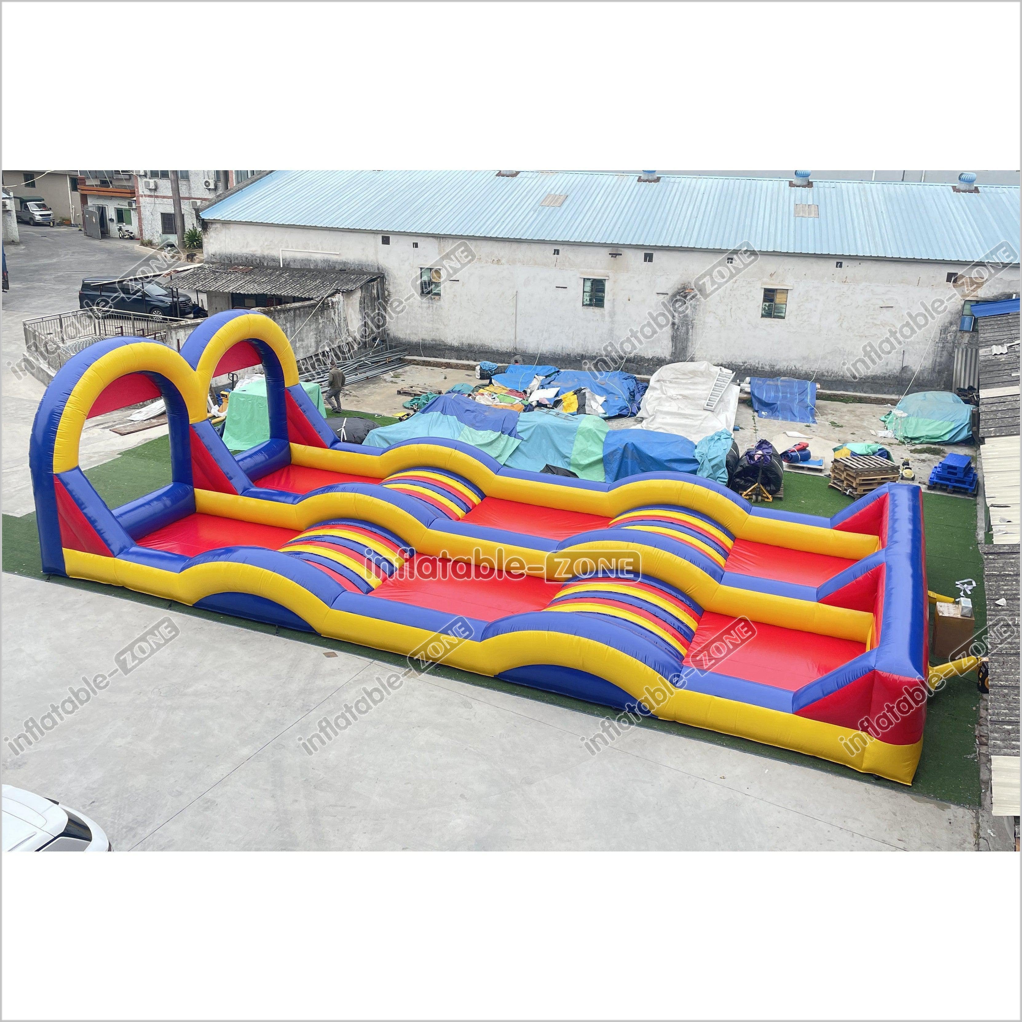 Fun Inflatable Zorb Ball Race Track Rolling Hill Great Commercial Infl ...