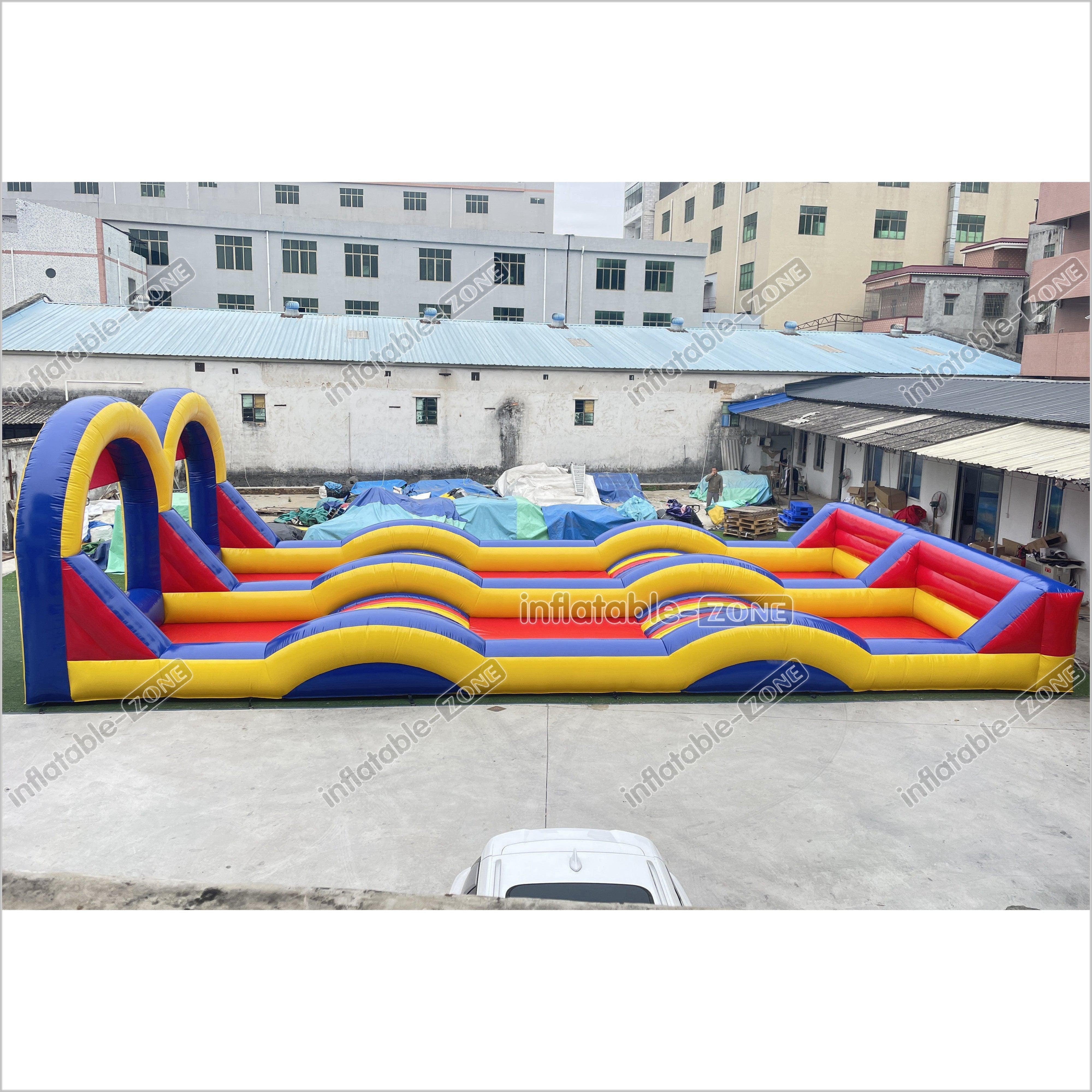 Fun Inflatable Zorb Ball Race Track Rolling Hill Great Commercial Infl ...
