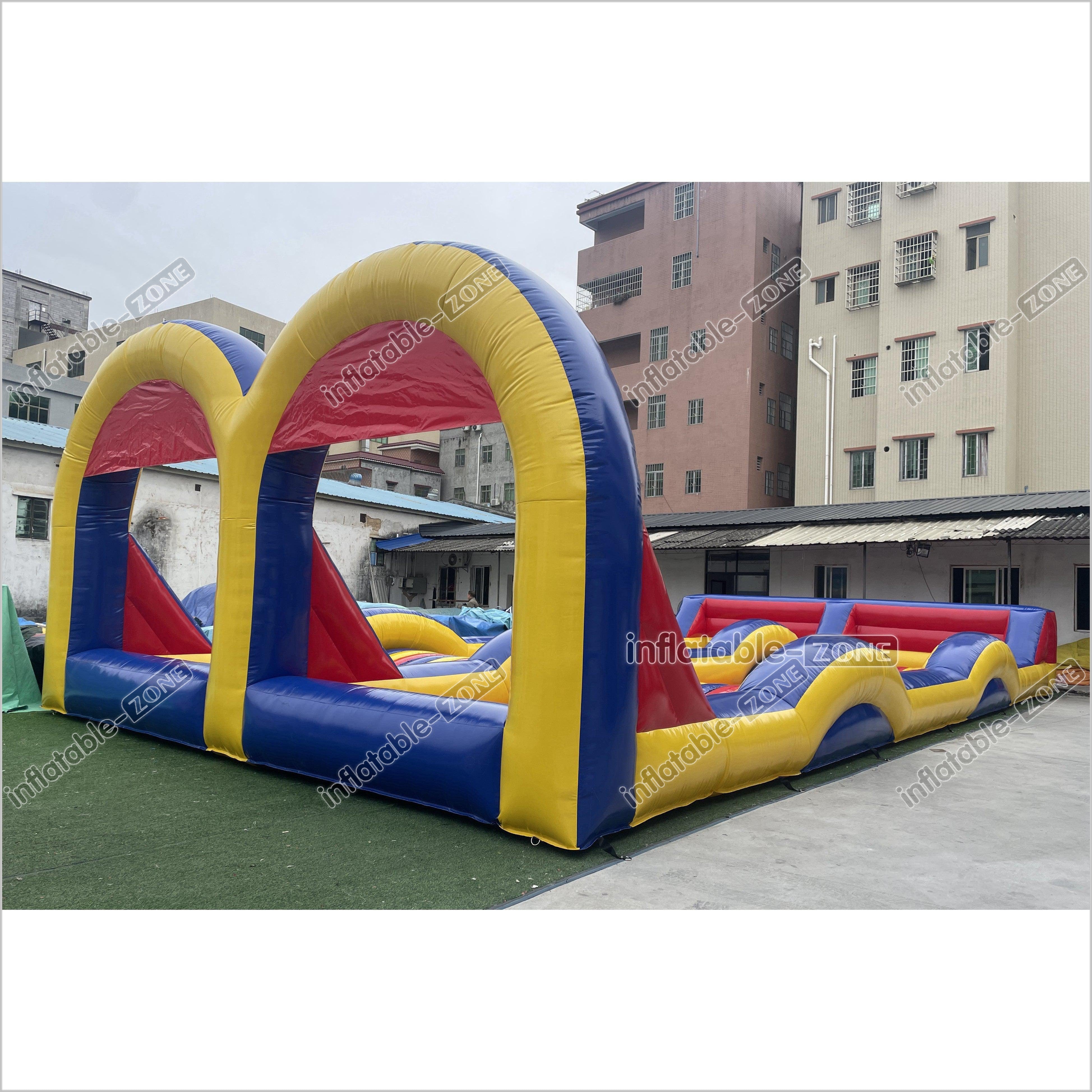 Fun Inflatable Zorb Ball Race Track Rolling Hill Great Commercial Infl ...
