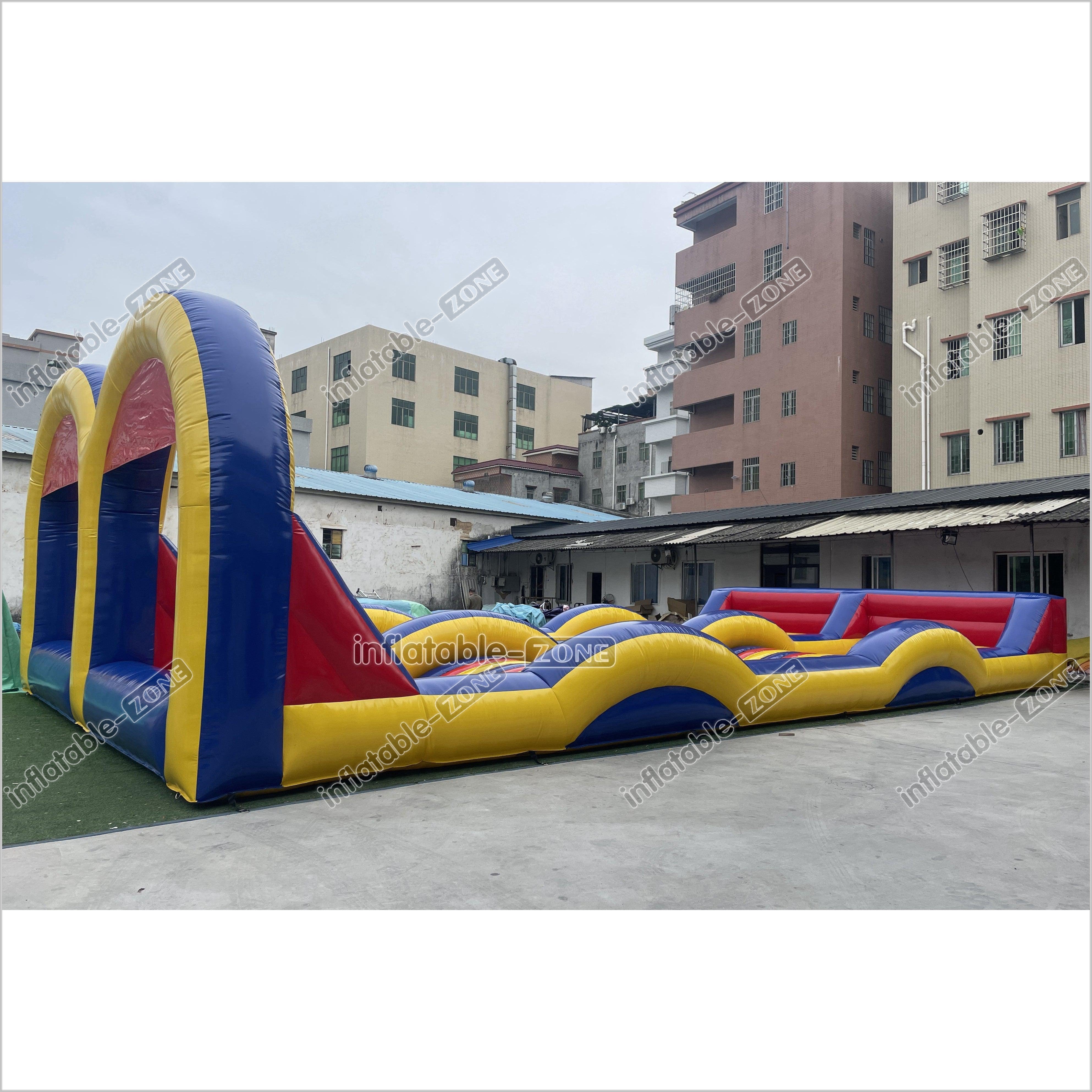 Fun Inflatable Zorb Ball Race Track Rolling Hill Great Commercial Infl ...