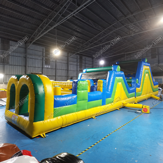 Transform your backyard into a ninja playground with our Inflatable Backyard Obstacle Course! Featuring thrilling slides and challenging obstacles, this bouncy castle is perfect for endless adventure and active play. Get ready to unleash your inner ninja and conquer the course!