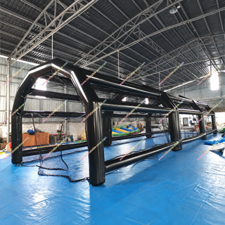 Perfect for training sessions, events, or sports facilities, this inflatable batting cage rental provides a safe, enclosed space for baseball hitting practice. Durable, quick to set up, and portable, it features a strong hitting net ideal for players of all skill levels, indoor or outdoor use, and convenient rental or event setups.