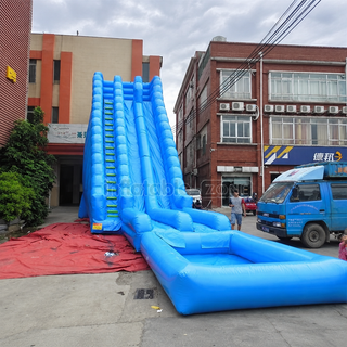Set sail for excitement with our Inflatable Boat Slide! Inspired by ocean waves, this thrilling slide brings the beach to your backyard. Climb aboard the inflatable boat and ride the waves down for an unforgettable experience. With its innovative design and sturdy construction, it's sure to make a splash at any event, ensuring endless fun and laughter for all ages!
