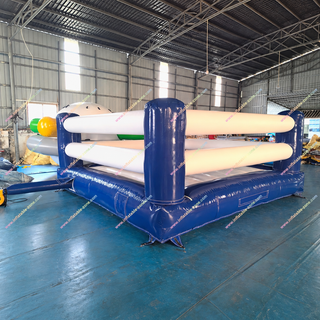 Step into the Inflatable Battle Zone! Rent our giant Inflatable Boxing Gloves Wrestling Ring for hilariously safe, high-energy fun. Great for teens and adults, this sport bounce game is a knockout centerpiece for any event or party. Oversized gloves and headgear included! Book your ultimate wrestling ring rental and start the action!