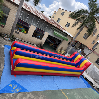 Experience the thrill of competition with our Inflatable Bungee Run! Strap into the bungee cord and race your friends down the inflatable track, bouncing your way to victory. Perfect for parties and events, this bouncy castle adds excitement and fun for all ages.