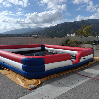 Product name: Inflatable Foam Pit Size (LxWxH): Customized Product weight: 120kg Material: 0.6mm PVC Colors: Same as pictures