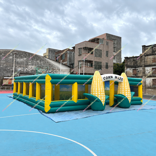 Navigate your way through excitement with our Inflatable Maze Rental! Perfect for outdoor team activities, school events, and festivals. This fun, interactive corn maze-style game brings thrilling challenges to any gathering. Find an inflatable maze near you and get lost in the fun!