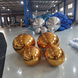 Elevate your event with our Inflatable Mirror Ball Party Decor! These large disco balls are perfect for weddings and events, adding a touch of glamour and fun to any space. Create a dazzling atmosphere with these eye-catching inflatable mirror spheres. Light up the dance floor and let the festivities shine!