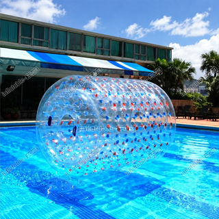 Roll into adventure with our versatile Inflatable Roller Wheel! Whether on land or water, this inflatable guarantees hours of fun. Perfect for parties or poolside play, it's crafted for durability and safety. Get ready to spin, splash, and make memories!