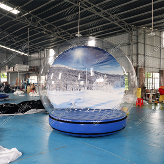 Step into a winter wonderland with our Inflatable Snow Globe Christmas Dome Tent! Create magical holiday memories with this enchanting blow-up bubble dome, perfect for festive gatherings and photo ops. Transform your Christmas celebration into an unforgettable experience with this unique addition!