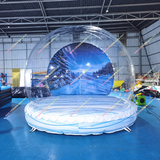 Capture the magic of winter with our Inflatable Snow Globe Photo Booth! Perfect for birthday parties, this unique setup features custom backdrop printing, allowing you to personalize the scene inside. Step into a giant snow globe for fun, memorable photos that add a whimsical touch to any celebration or event.