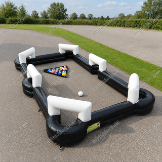 Product name: Inflatable soccer billiards,inflatable snook soccer balls,inflatable snookball game for commerical Size (LxWxH): 8x4M /26x13ft