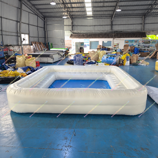 Upgrade your indoor play or pool party with our Inflatable Sofa Pool! This versatile soft play equipment doubles as a cozy floating sofa and a fun play area. Perfect for kids' parties or relaxing by the water. Durable, safe, and easy to set up—rent now for an unforgettable event near you!
