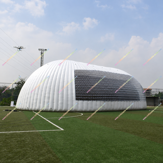 Designed for versatility and impact, this Inflatable Sport Dome Tent provides a spacious air-supported structure for camping, exhibitions, sporting events, trade shows, and outdoor promotions. Made from durable, weather-resistant materials, it offers quick inflation, easy setup, and reliable stability. Ideal for commercial events, temporary shelters, brand activations, and outdoor gatherings.
