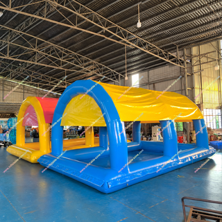 Transform your pool into a fun oasis with the Inflatable Swimming Pool Cover Tent! This pool float tent offers shade and shelter, perfect for water play games under the sun. Durable and easy to set up, it keeps the fun going while protecting swimmers from harsh rays. Ideal for backyard pools, it’s a must-have for family water adventures!