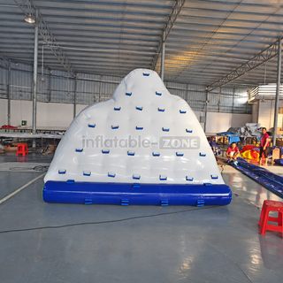Embark on an aquatic adventure with our "Inflatable Water Climbing Iceberg"! This floating climbing wall brings the thrill of scaling icy peaks to your pool or lake. Crafted from durable materials, it offers a safe and exhilarating challenge for all ages. Take your summer fun to new heights with this must-have addition to your water play arsenal.