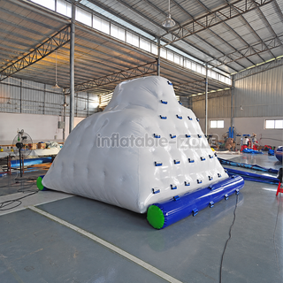 Conquer the waves with our Inflatable Iceberg Climbing Wall! Designed for aquatic adventures, this inflatable water game offers a thrilling challenge for climbers of all ages. Scale the icy heights and make a splash as you reach the top. Perfect for pool parties and waterfront fun, it's sure to be the highlight of your summer!