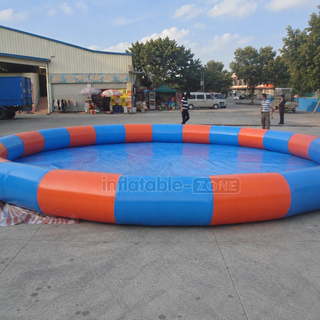 Dive into summer fun with our Colorful Inflatable Round Swimming Pool! Crafted for splashing adventures, this vibrant pool is perfect for backyard play. Its durable design and easy setup make it ideal for kids and families. Beat the heat in style with our inflatable swimming pool!