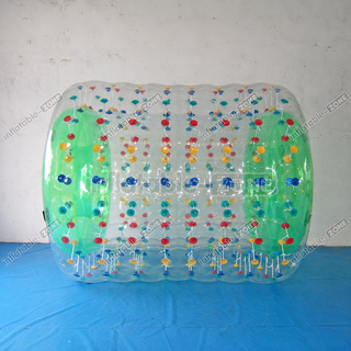 Dive into aquatic excitement with our Inflatable Water Roller! Perfect for lakes, pools, or beach fun, this water game offers endless rolling thrills. Crafted for durability and buoyancy, it's a must-have for summer adventures. Make a splash and roll your way to unforgettable memories with our dynamic inflatable water roller!