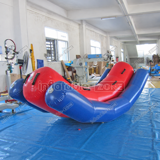 Bring laughter to the waves with our Inflatable Water Totter Seesaw! Perfect for pool or beach fun, this seesaw adds an exciting twist to aquatic play. Crafted for buoyancy and safety, it promises endless splashes and giggles. Dive in and balance your way to aquatic adventure with this dynamic inflatable!