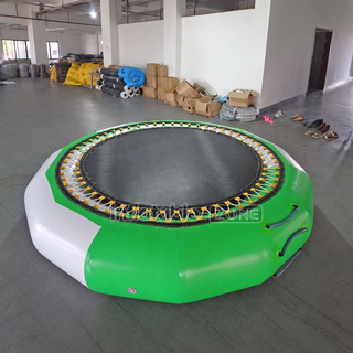 Take your aquatic adventures to new heights with our Inflatable Water Trampoline! Bounce, splash, and play with friends on this durable and thrilling floating platform. Whether at the lake or poolside, it's guaranteed fun for all ages!