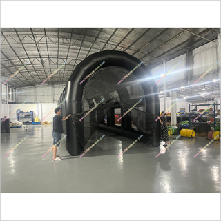 Baseball Court inflatable dome tents fun playground equipment inflatable Portable Blow up batting cage netting for sale