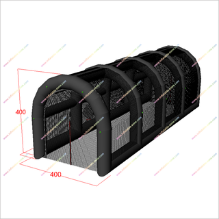 Baseball Court inflatable dome tents fun playground equipment inflatable Portable Blow up batting cage netting for sale