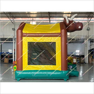 Big Inflatable Dinosaur Bouncy Castle Slide Combo Inflatable Triceratops Bounce House With Slide Near Me