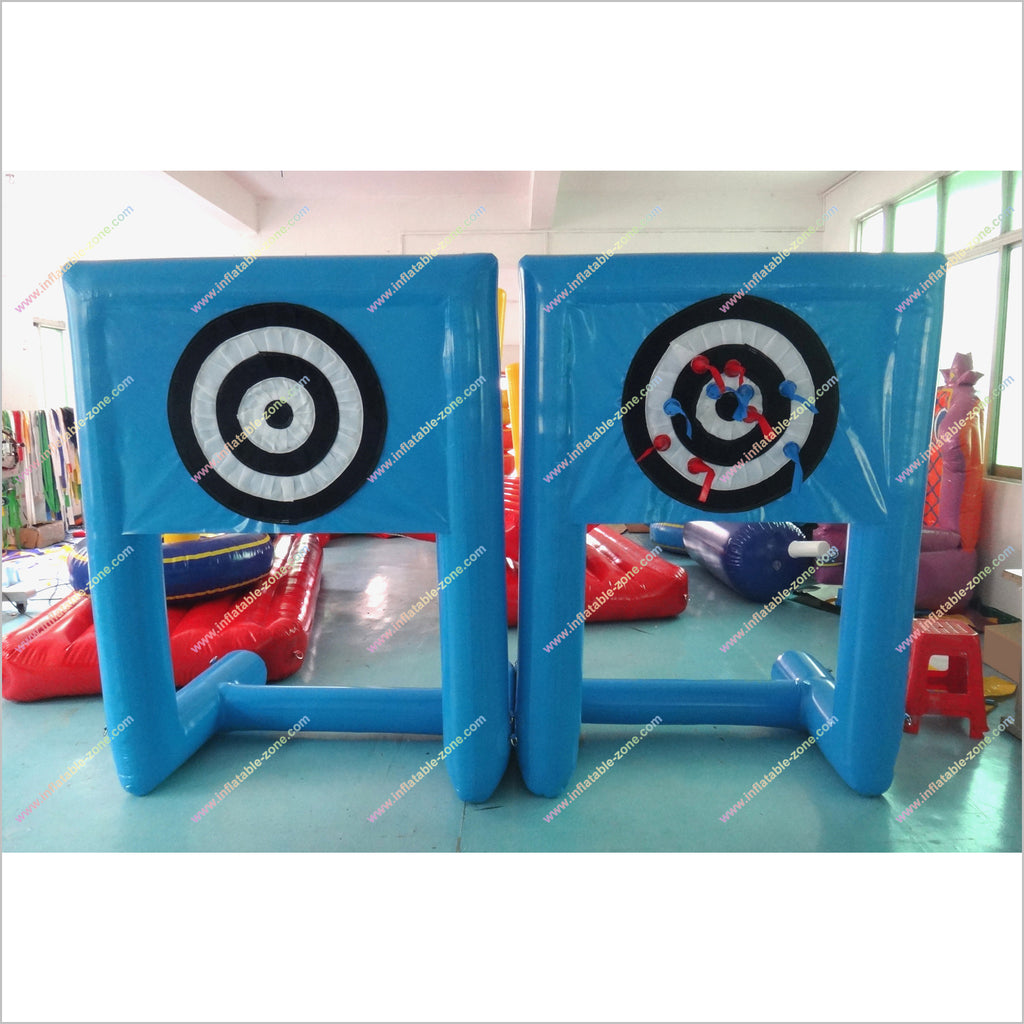Interactive Dartboard Inflatable Target Toss Fun Challenge Games Team